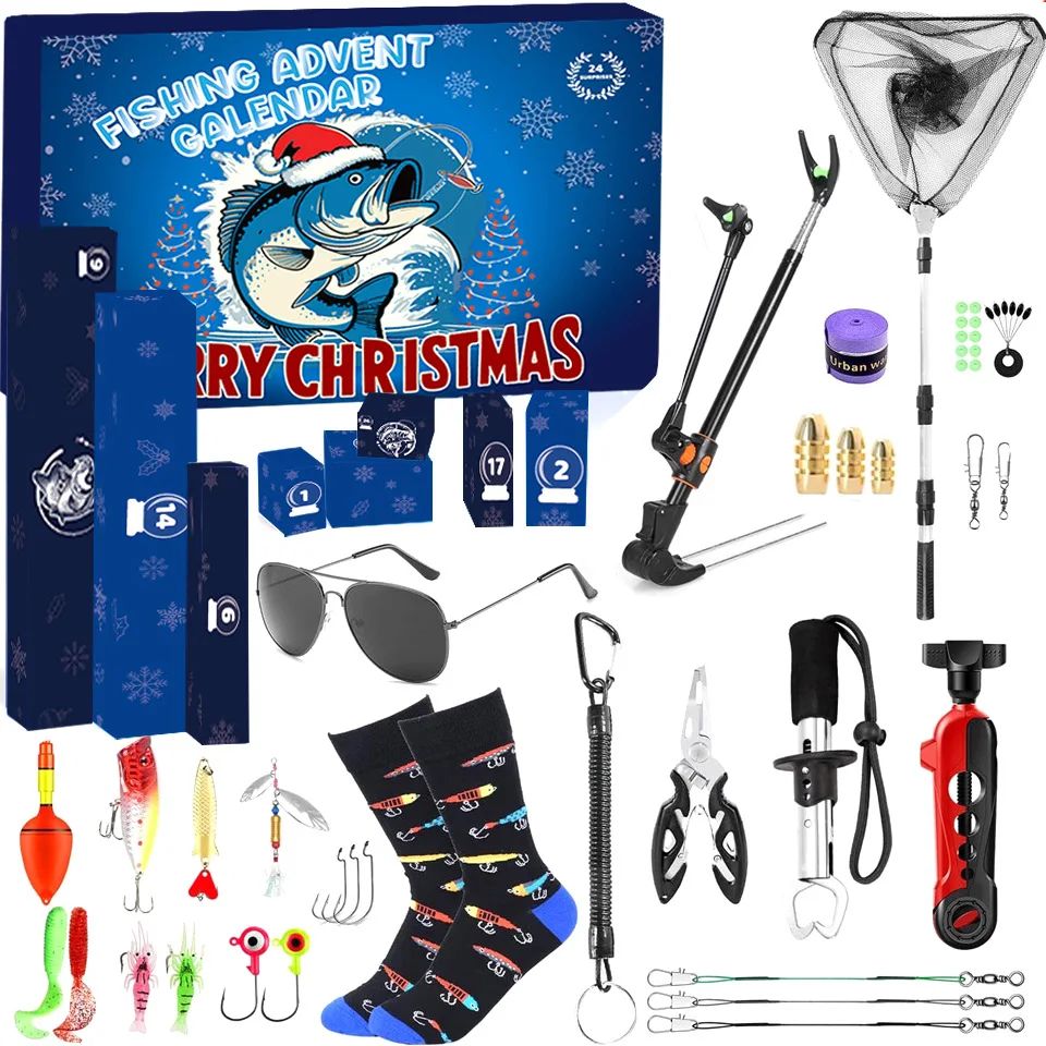 FISHING ADVENT CALENDAR |24 Days of Fishing Lures